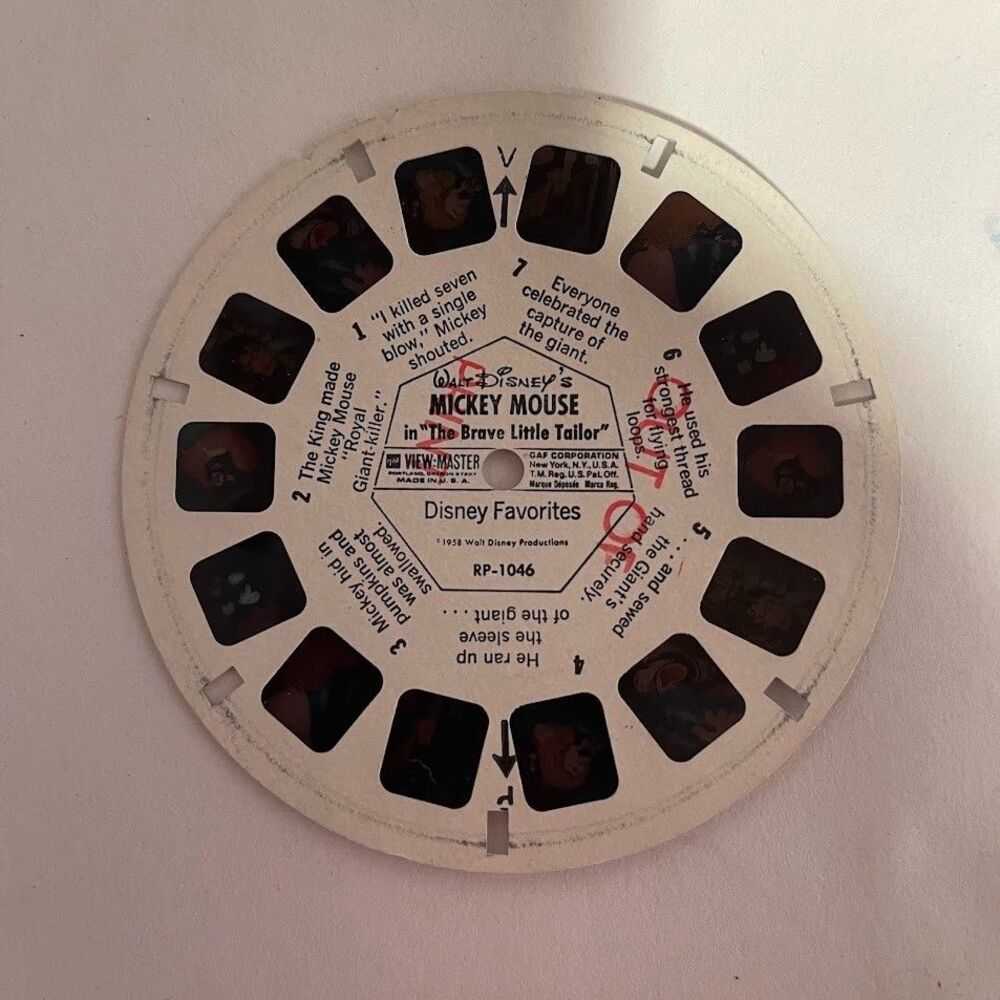 VTG Viewmaster 15 reels lot Disneyland, Disney, Monsters, Hanna Barbara w/ case - Picture 13 of 16